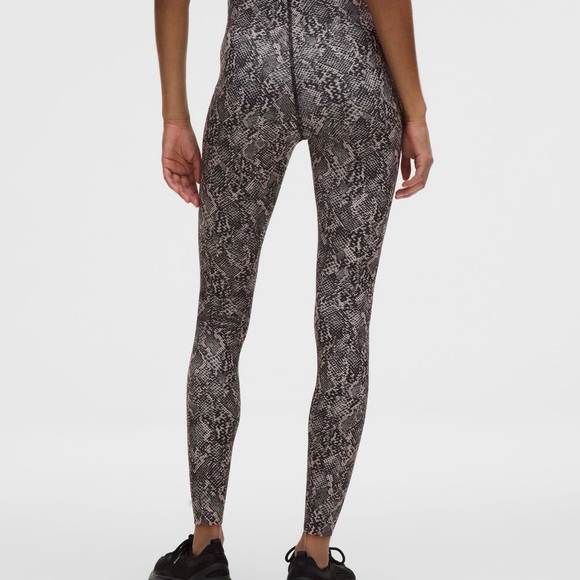 Lululemon Glow Up Super-High Rise Leggings - Snake Structure Gray Multi Size 4 - Picture 4 of 16